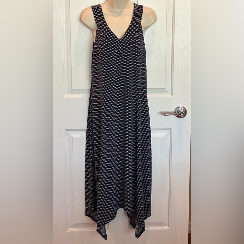 Adrianna Papell Dress NWT | V-Neck Sleeveless | Large | Loose Fit | Stretchy